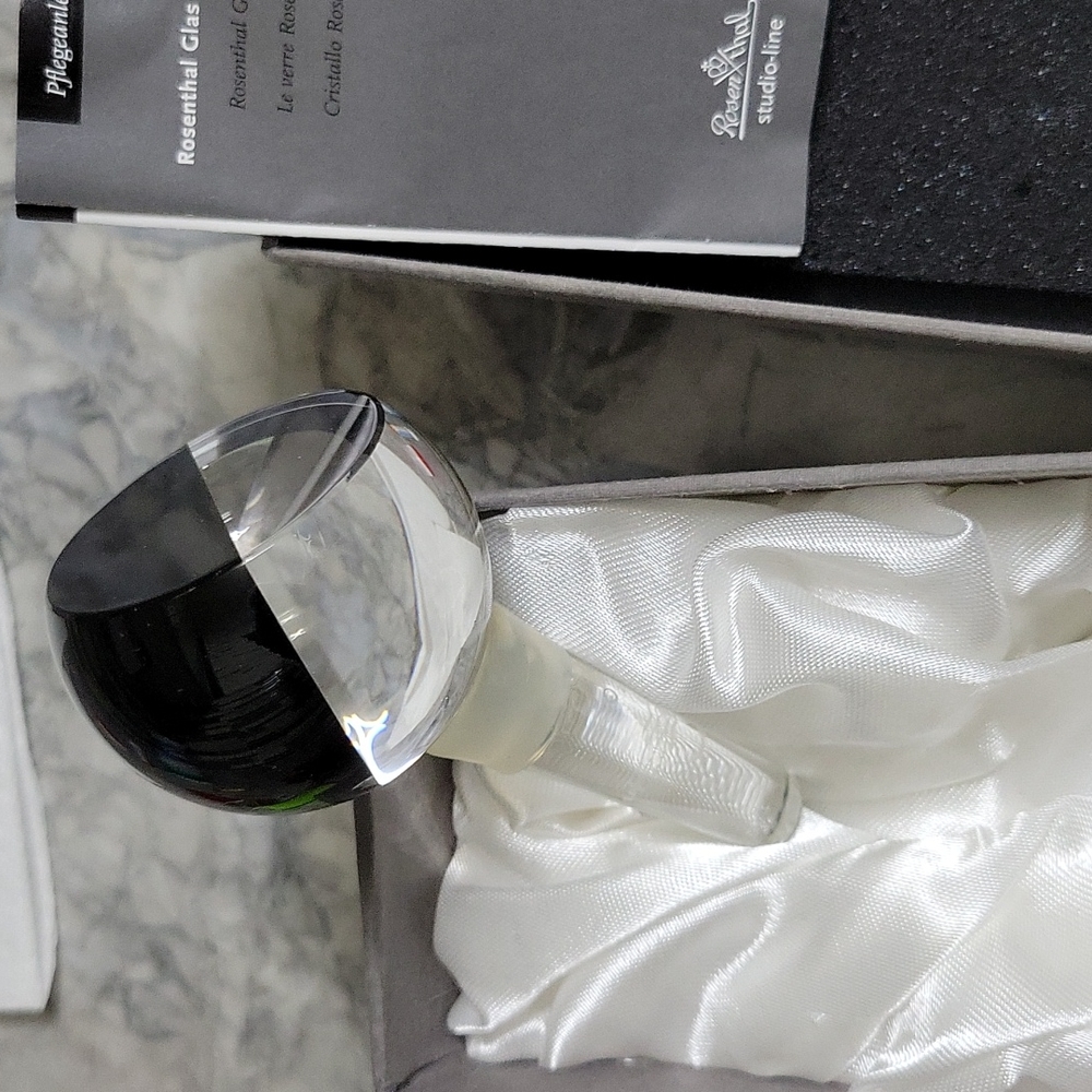 Rosenthal Chrystal bottle stopper